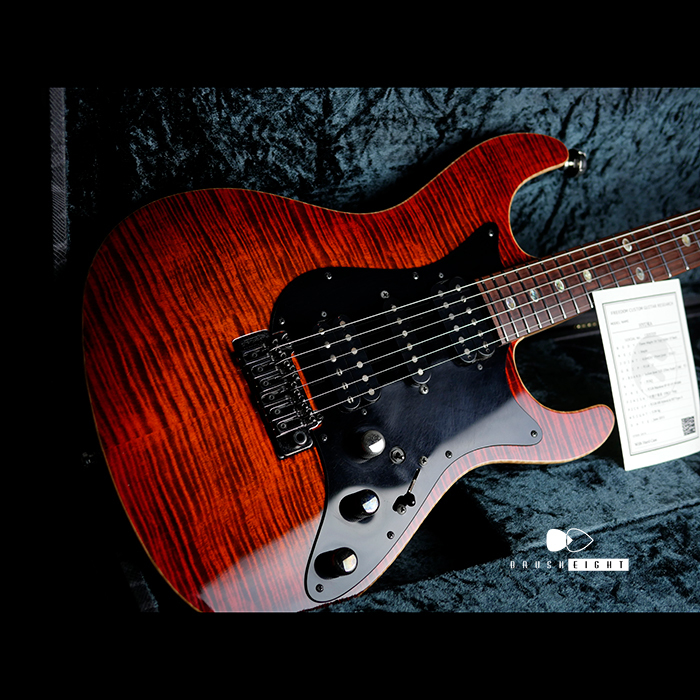 Brush eight / 【SOLD】FREEDOM CUSTOM GUITAR RESEARCH Hydra 22F 5A Flame Maple  Top “YBC”