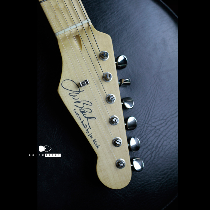 【SOLD】J.W Black Guitars USA JWB-S"Soft Aged" Black