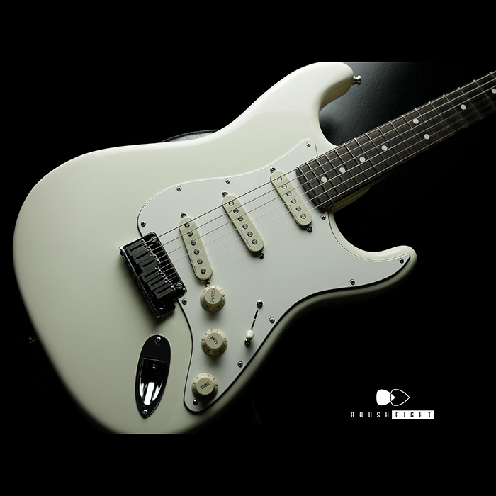 Brush eight 【SOLD】Fender USA Jeff Beck Stratocaster “Olympic White” 2018's