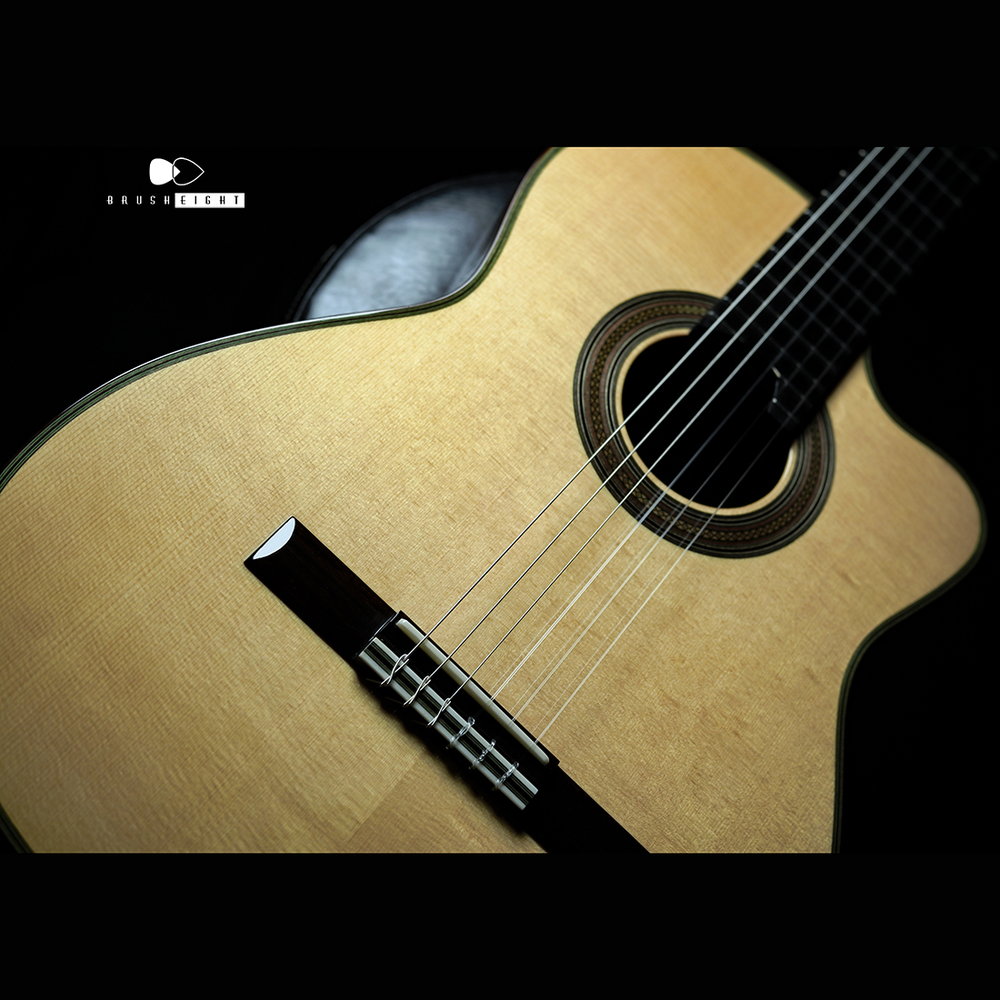 【SOLD】Shunpei Nishino (西野春平) NR.3 CWE 650mm “Spruce Top” Brush eight Selected with Super Light Case