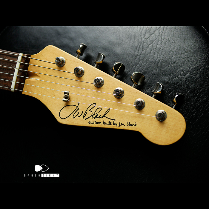 【SOLD】J.W Black Guitars  USA JWB-S JWB-186  "Soft Aged"  Dakota Red  2015’s