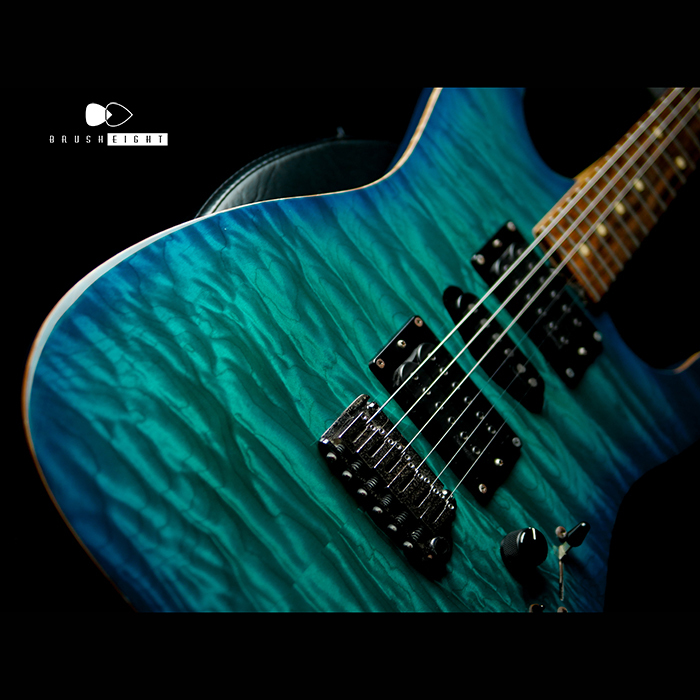 【SOLD】Sadowsky NYC Standard Strat Style Quilted Maple Top "Bora Blue" 2003's
