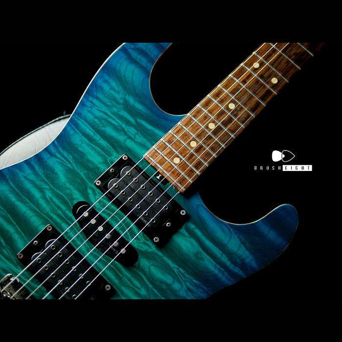 【SOLD】Sadowsky NYC Standard Strat Style Quilted Maple Top "Bora Blue" 2003's
