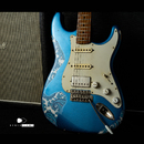 【引越しSALE!!】TMG Guitar Co. Dover HSS Blue Paisley & LPB  “1P Roasted Maple” Heavy Aging & Checking
