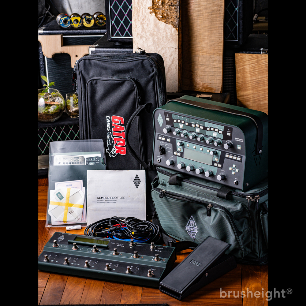 Kemper Profiler Power Head  & Kemper  Remote & Pedal & GigBag Set