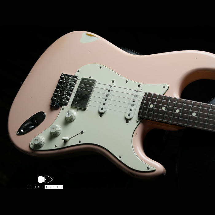 【SOLD】Black Cloud Giuitar  Aging Label Sigma SSH  “Shell Pink ”