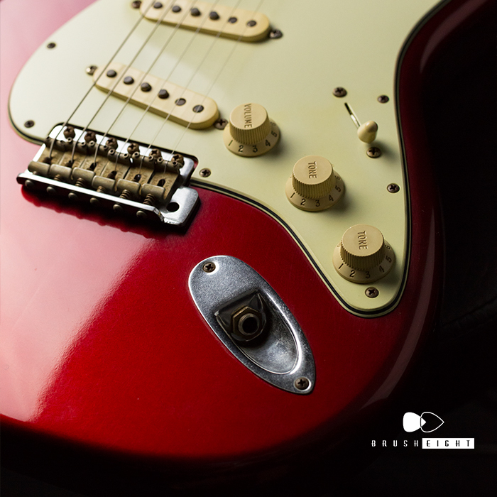 【SOLD】Fender Custom Shop 1960 Stratocaster Relic "Candy Apple Red" 2009's