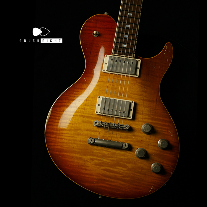 【SOLD】Freedom Custom Guitar Research RRC-02 Played Finish Cracking “Honduran Mahogany” & “Brazilian”