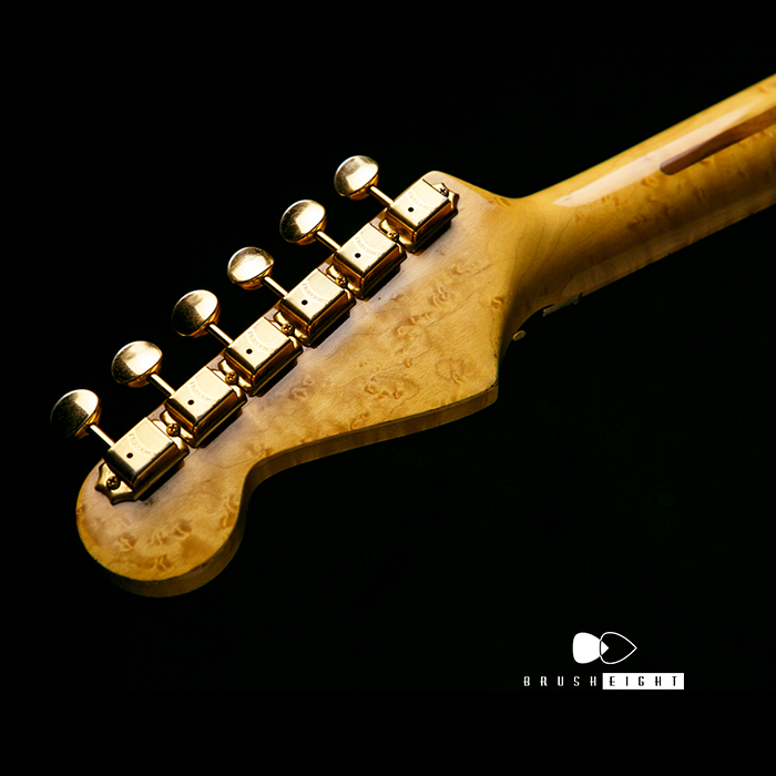 【SOLD】Moon Custom Guitars ST Type  HSH  “Tom Anderson” Bird’s-Maple Neck  1980～1990’s