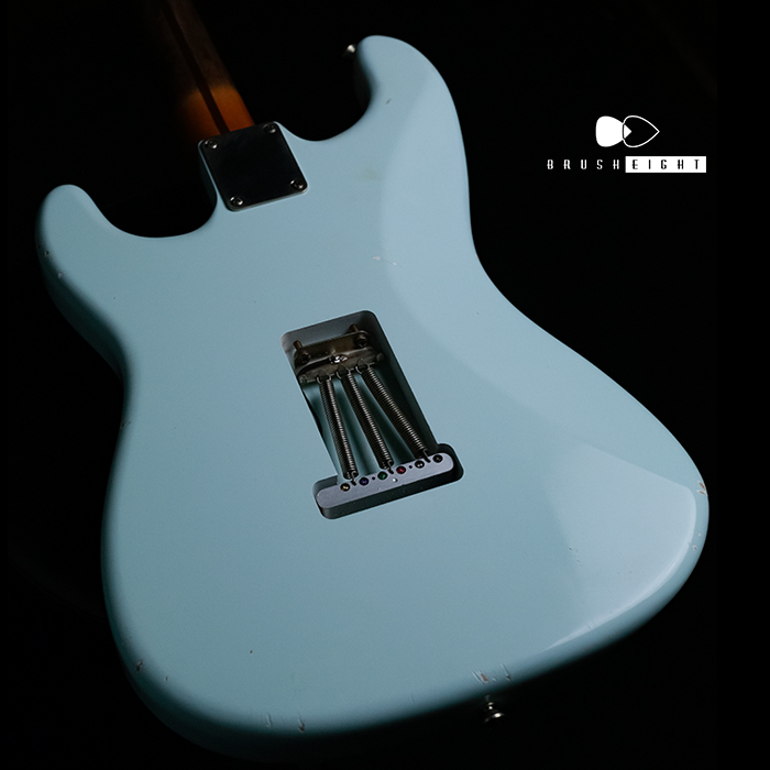 【SOLD】TMG Guitars Dover SSS  "Sonic Blue"