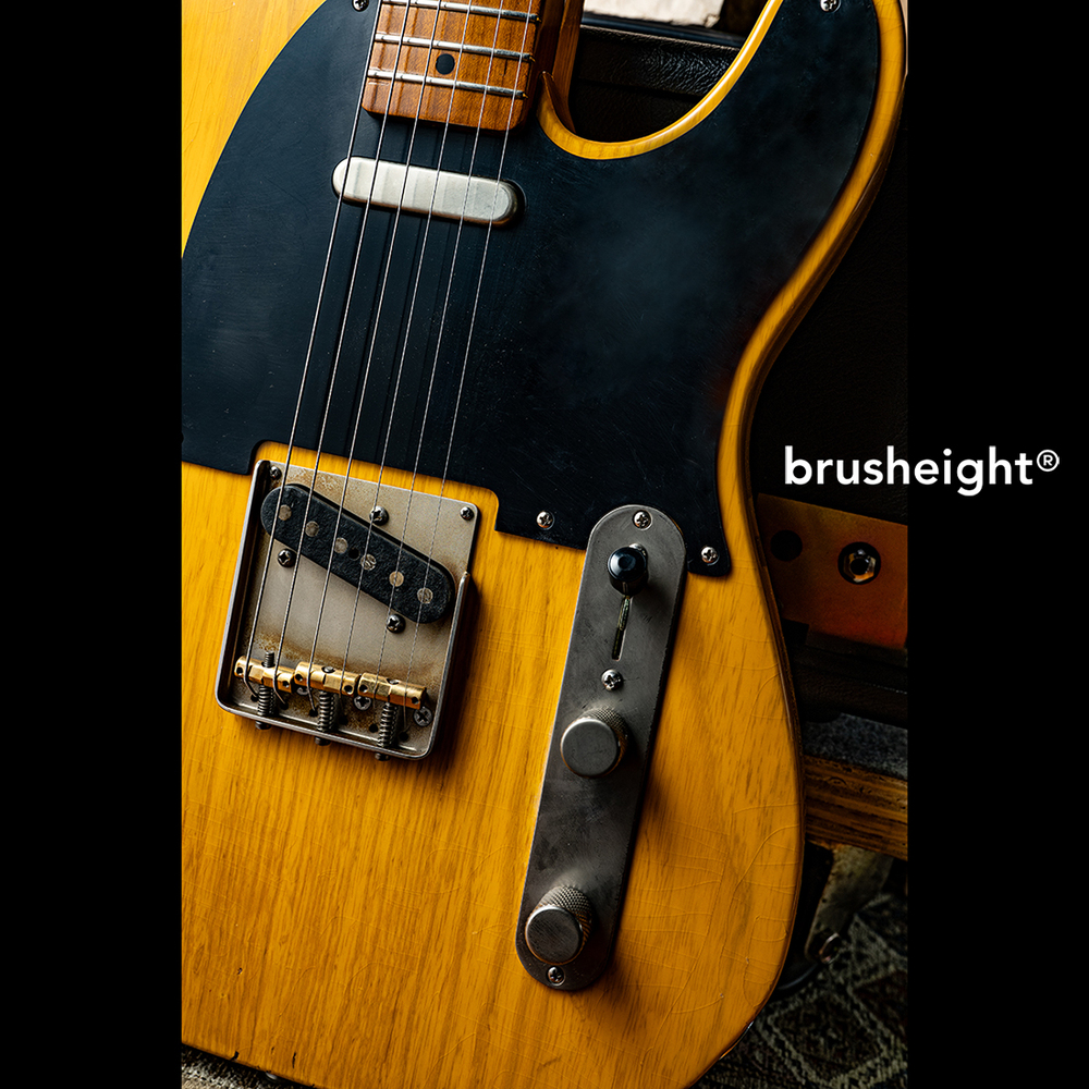 TMG Guitar Co. Gatton “Blackguard” Butterscotch  Light Aging & Checking “1P RoastedMaple”