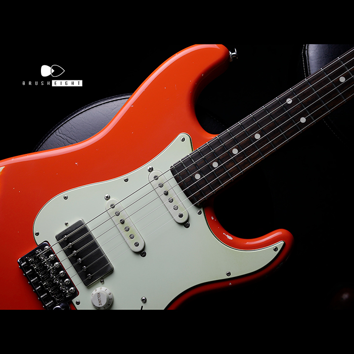 【SOLD】Black Cloud Guitar Aging Label  Sigma SSH Blonde & Fiesta Red”